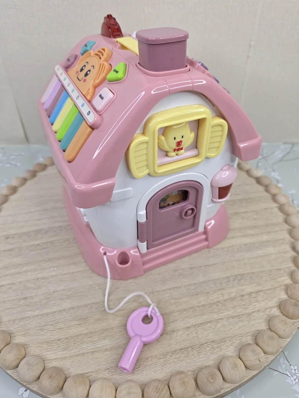 Pink Interactive Musical Learning House